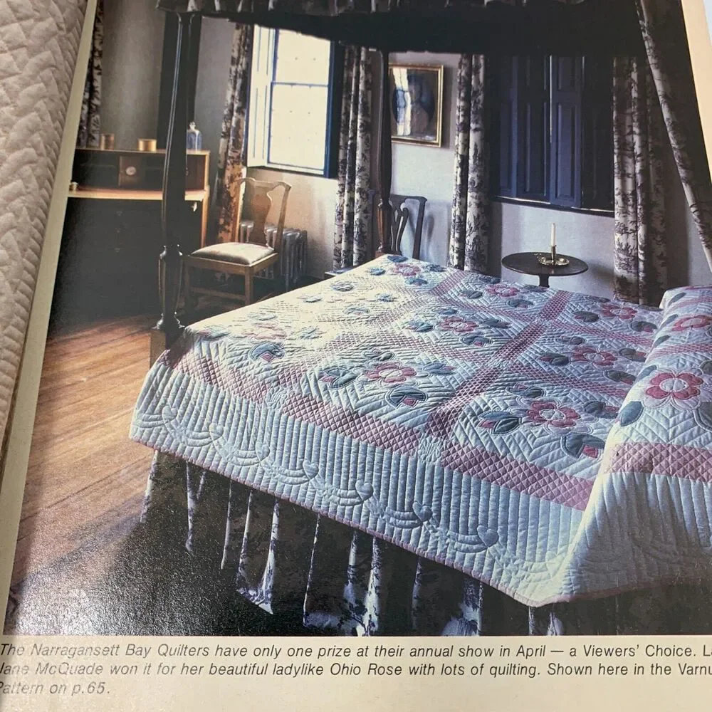 2 Lady's Circle Patchwork Quilts Magazines July 1985 & Jan 1986 Quilt‎ Patterns